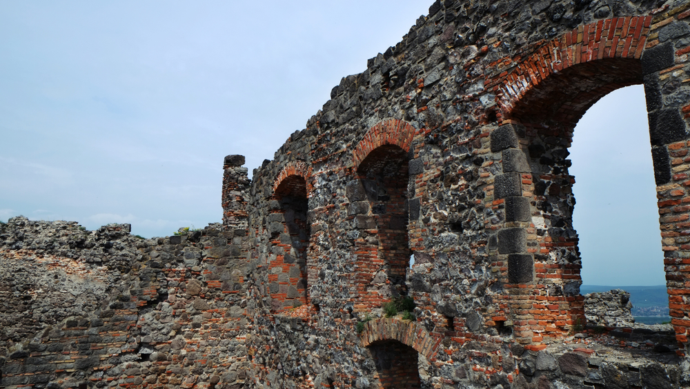Les ruines du palais royal de Visegrád 