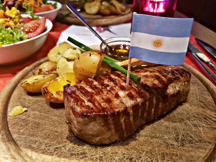 Plats argentins La viande de bœuf